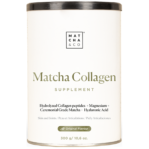 Matcha Collagen. Colágeno con Magnesio, Té Matcha y Ácido